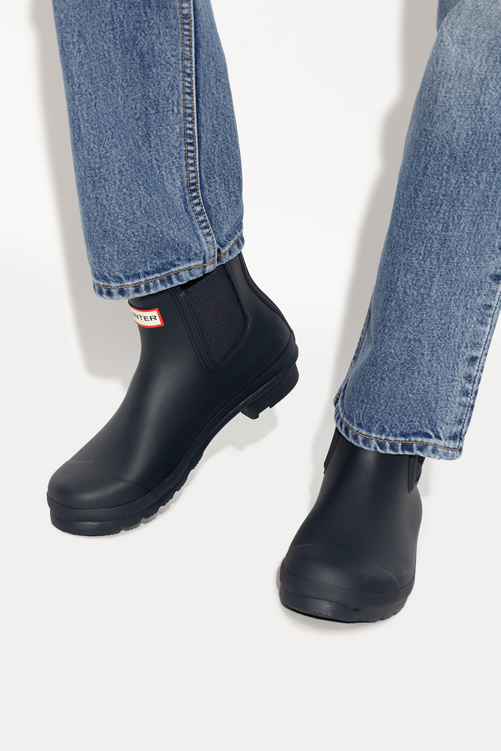 Hunter Original Chelsea Boots offers in Navy